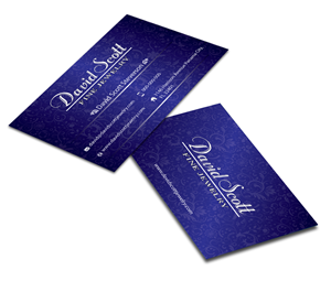 Visitenkarten-Design von Sarmishtha Chattopadhyay_loginchange für David Scott Fine Jewelry | Design: #1828927