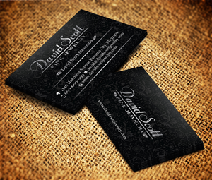 Visitenkarten-Design von Sarmishtha Chattopadhyay_loginchange für David Scott Fine Jewelry | Design: #1844295