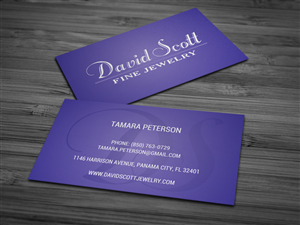Retail Jewelry Business Card Design Project | Business Card Design by HYPdesign