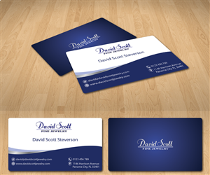 Visitenkarten-Design von Radu Borzea für David Scott Fine Jewelry | Design: #1826901