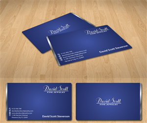 Visitenkarten-Design von Radu Borzea für David Scott Fine Jewelry | Design: #1826936