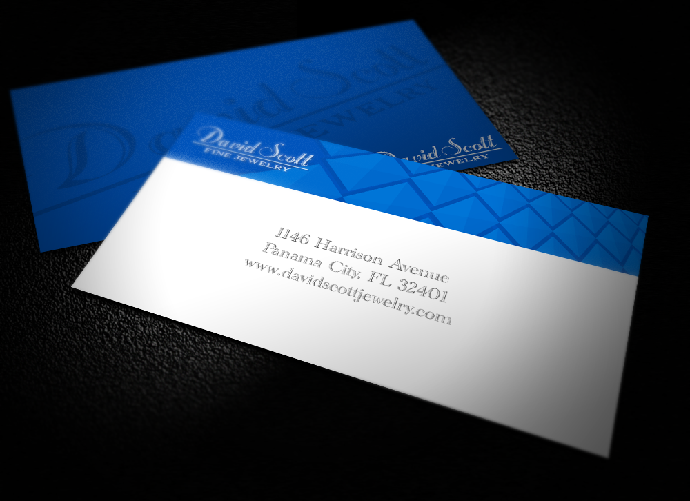 Business Card Design by GraySource for David Scott Fine Jewelry | Design #1828895
