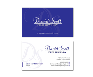 Diseño de Tarjeta de Presentación por MDesign para David Scott Fine Jewelry | Diseño #1887176