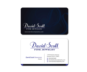Retail Jewelry Business Card Design Project | Business Card Design by MDesign