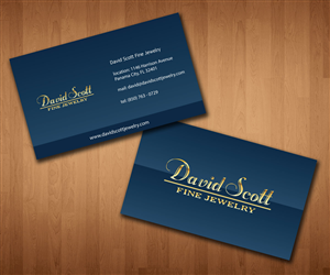 Business Card Design by netbill00 for David Scott Fine Jewelry | Design: #1845180