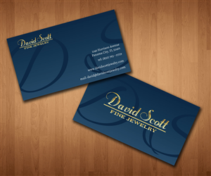 Diseño de Tarjeta de Presentación por netbill00 para David Scott Fine Jewelry | Diseño #1846096