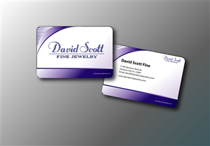 Diseño de Tarjeta de Presentación por nafizrahat para David Scott Fine Jewelry | Diseño #1827753