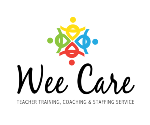 Wee Care, Teacher Training, Coaching & Staffing Service  | Logo Design by sonia silva