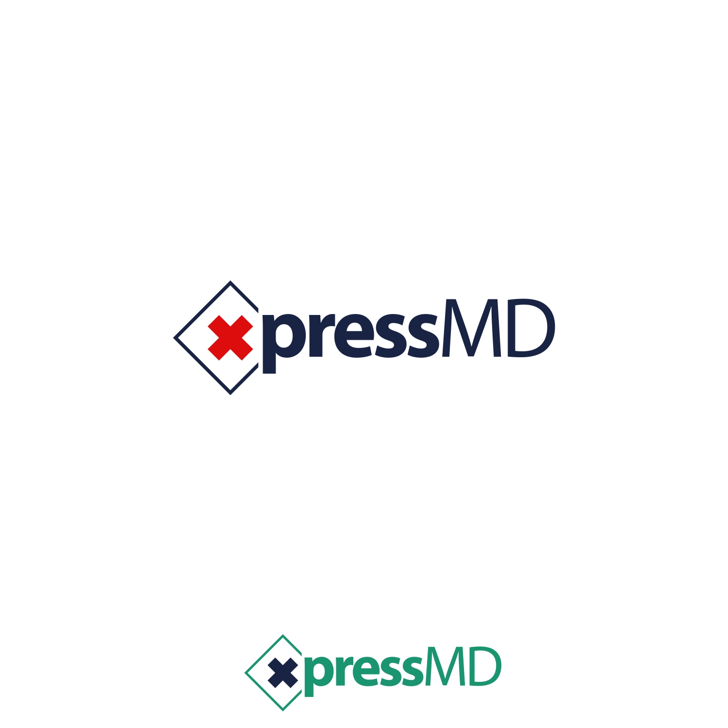 Logo Design by QuattroCreative for XpressMD, PLLC | Design #8474859