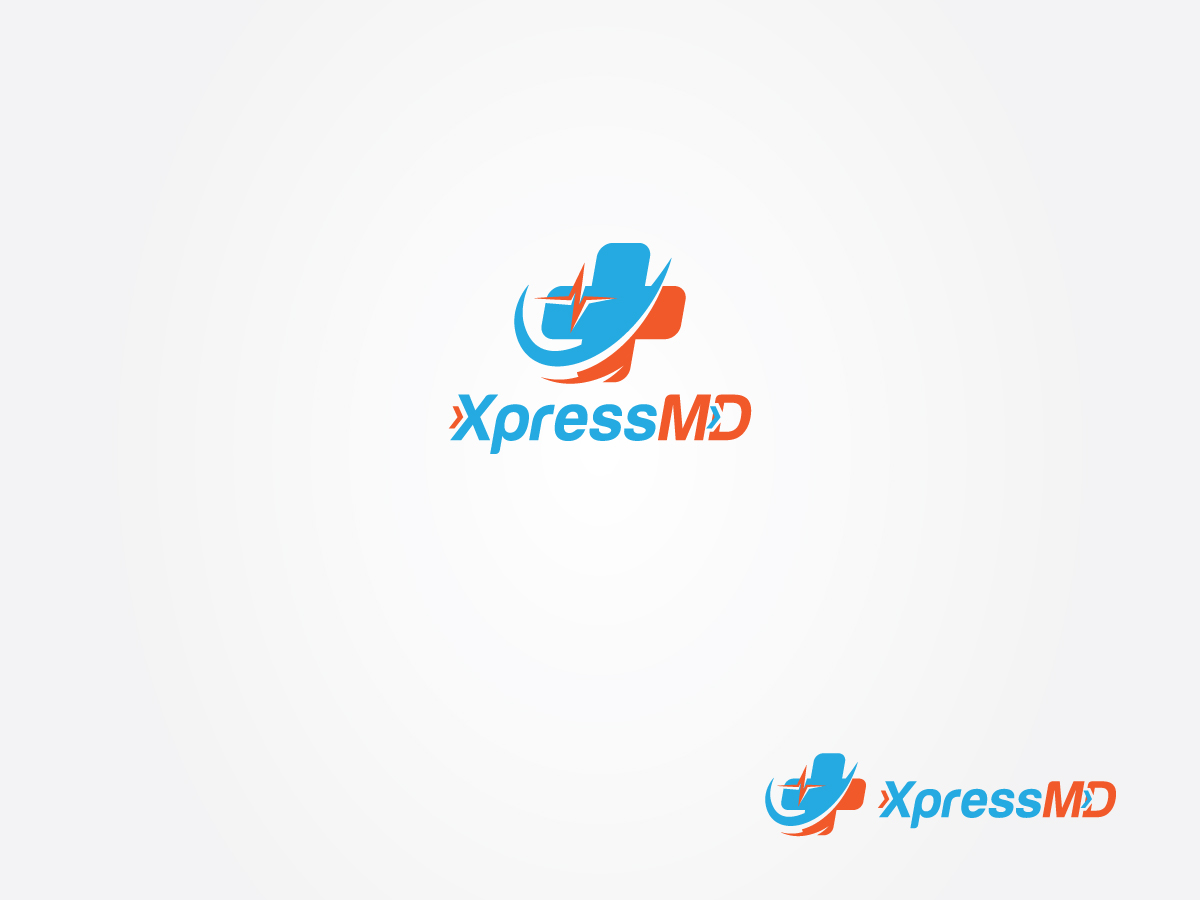 Logo Design by ArtFlame for XpressMD, PLLC | Design #9309504