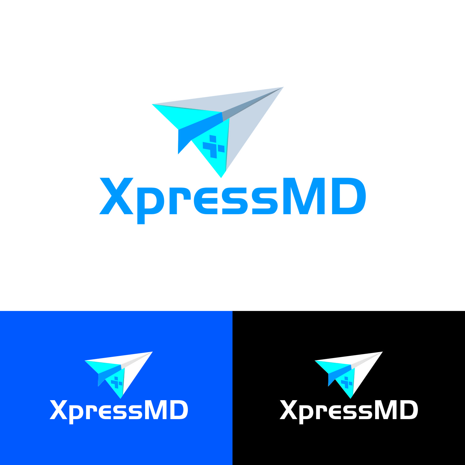 Logo Design by Mohits27 for XpressMD, PLLC | Design #8519184
