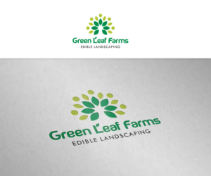 Green Leaf Farms - Edible Landscaping | Logo-Design von mrSergio
