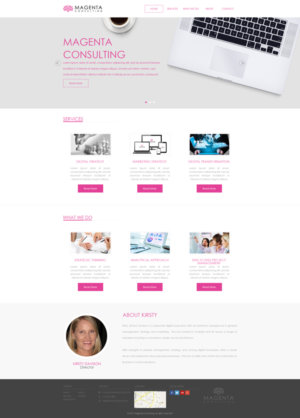 Wordpress Design by Nightmist for this project | Design #7213985