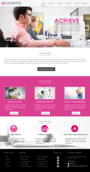 Wordpress Design by webxvision for this project | Design: #7212862