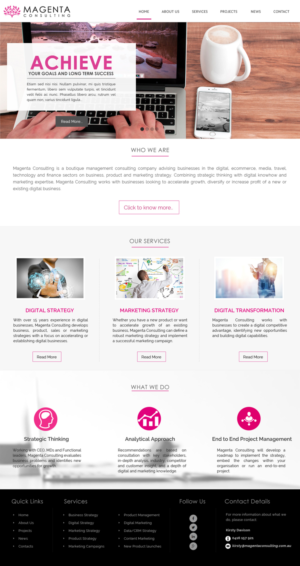 Wordpress Design by webxvision for this project | Design: #7301111