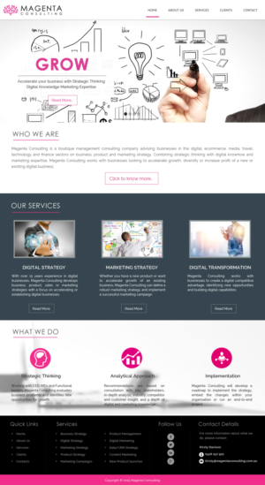 Wordpress Design by webxvision for this project | Design #7325097