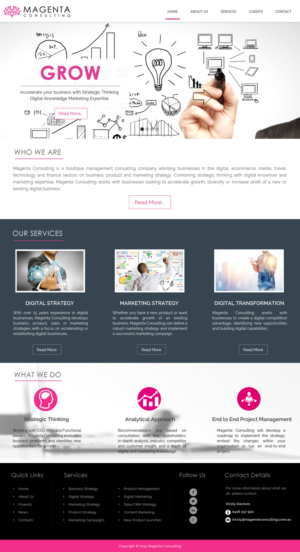 Wordpress Design by webxvision for this project | Design: #7360101