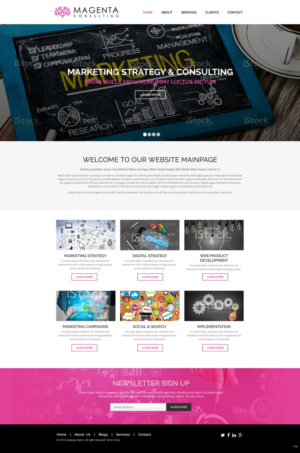 Wordpress Design by pb for this project | Design: #7191449