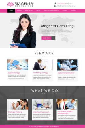 Wordpress Design by Creative X Designs for this project | Design: #7214240