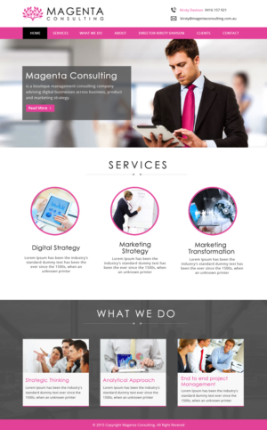 Wordpress Design by Creative X Designs for this project | Design: #7214242