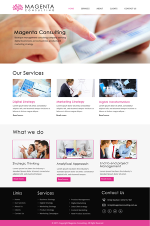 Wordpress Design by Creative X Designs for this project | Design: #7224871