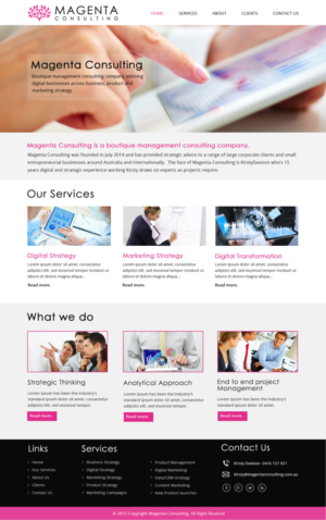 Wordpress Design by Creative X Designs for this project | Design: #7235757