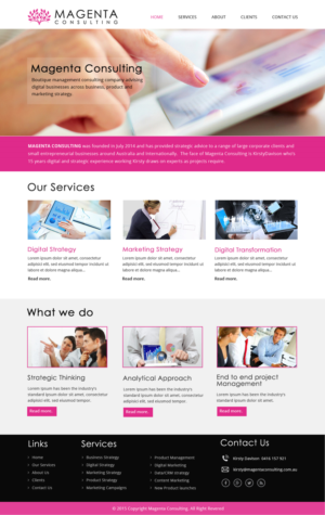 Wordpress Design by Creative X Designs for this project | Design: #7235774