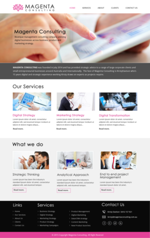 Wordpress Design by Creative X Designs for this project | Design: #7259674
