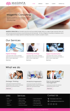 Wordpress Design by Creative X Designs for this project | Design: #7259675