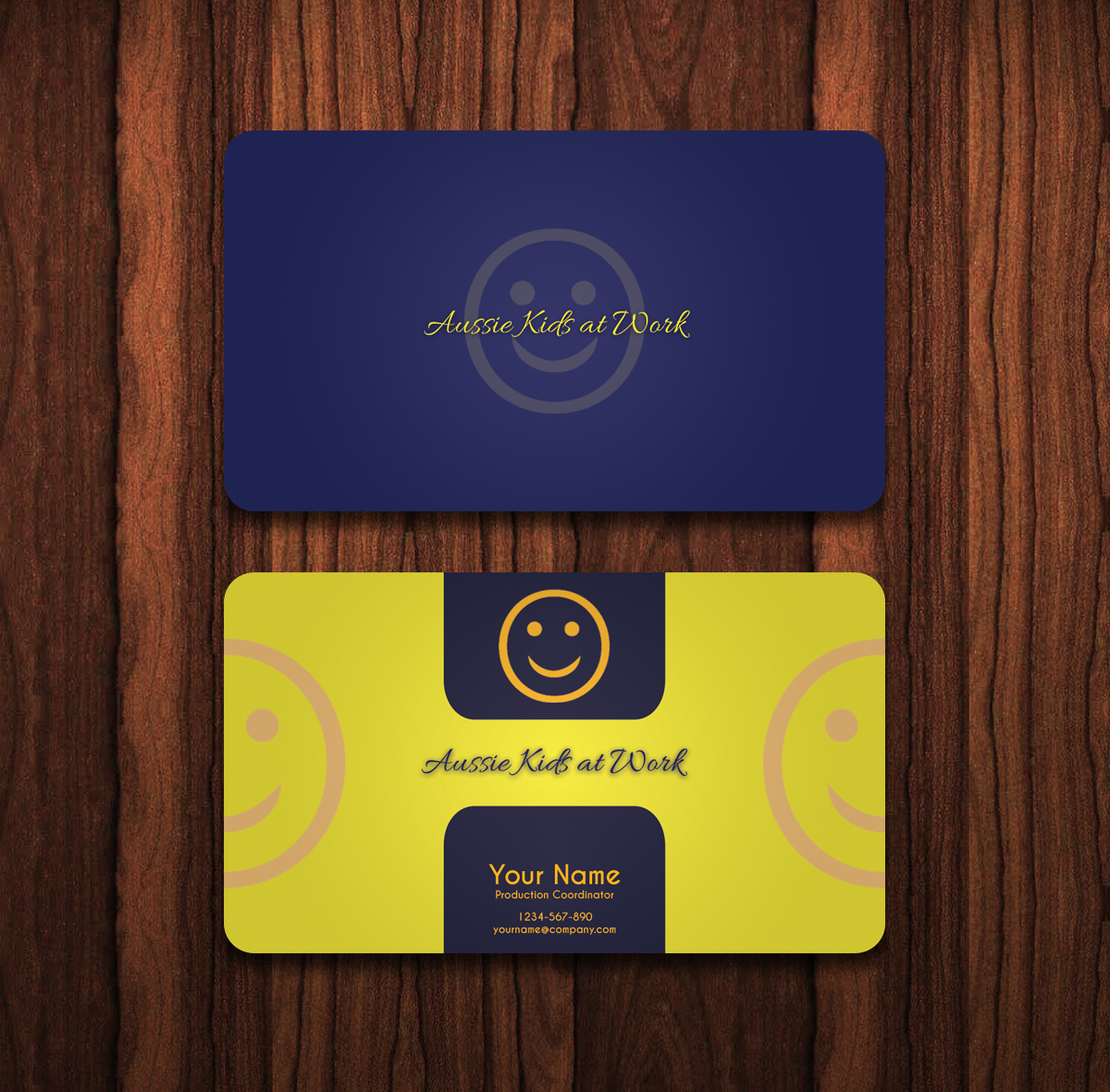 Visitenkarten-Design von TS Designs für Aussie Kids at Work | Design #1879492