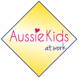 Visitenkarten-Design von Jennbspotted für Aussie Kids at Work | Design #1862992