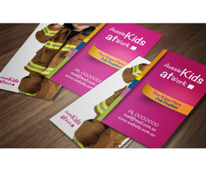 Diseño de Tarjeta de Presentación por JMFA para Aussie Kids at Work | Diseño: #1868868
