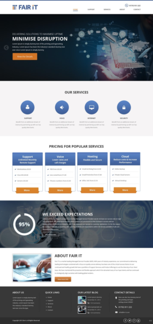 Diseño Web por pb para este proyecto | Diseño: #7213185