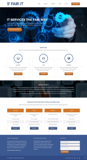 Diseño Web por pb para este proyecto | Diseño: #7213189