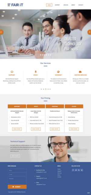 Web Design by pb for this project | Design: #7227341