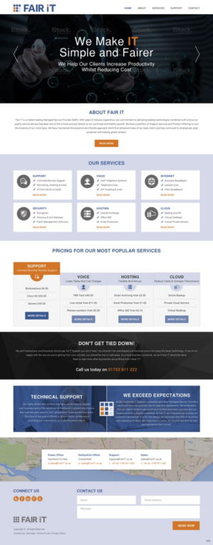 Web Design by pb for this project | Design: #7227343