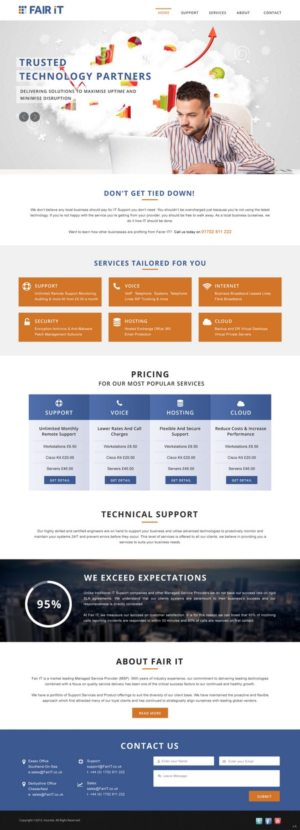 Web Design by pb for this project | Design: #7227347