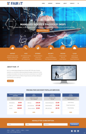Web Design by pb for this project | Design: #7227349