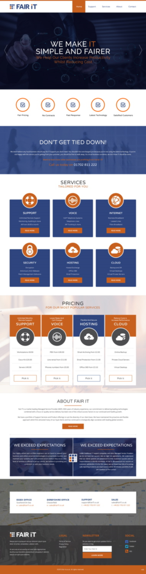 Web Design by pb for this project | Design: #7248991