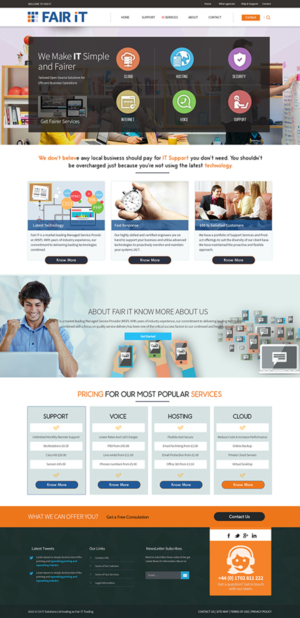 Web Design by xpertdesigner for this project | Design #7220369