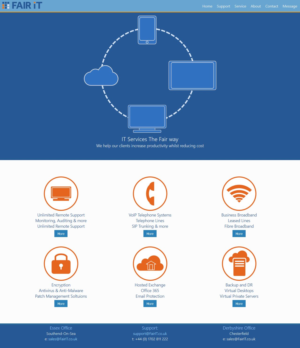 Web Design by Immitya for this project | Design: #7238394