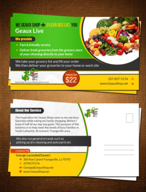 Postcard Design by debdesign