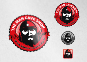 Logo Design by BuntarBG for The Man Cave Shop.ca | Design: #7232399