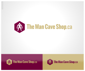 Logo Design by iNess for The Man Cave Shop.ca | Design: #7213714