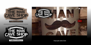 Logo Design by violina for The Man Cave Shop.ca | Design #7236278