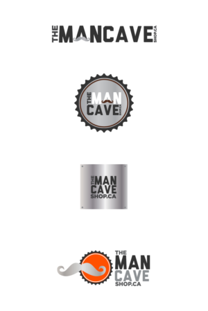 Logo Design by svtodd90 for The Man Cave Shop.ca | Design #7195662