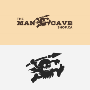 Logo Design by Bakus for The Man Cave Shop.ca | Design: #7187800