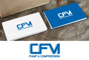 CFM Pump and Compression | Logo Design by MT