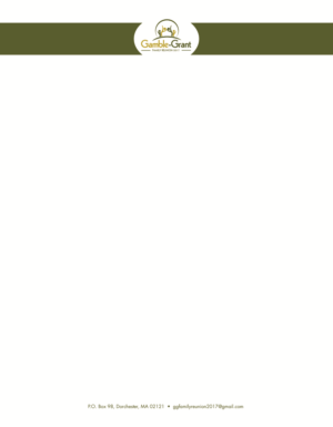 Letterhead Design by marianalockett for this project | Design: #7189492