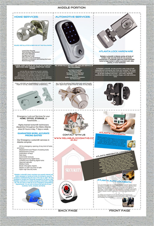 Flyer-Design von raihan für reliable locksmiths | Design: #1881084
